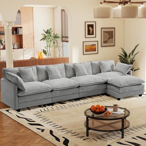 Hanherry Modular Sectional Sofa, Cloud Couch by Hanherry