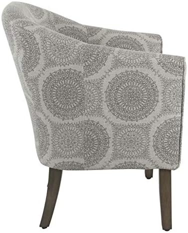 HomePop Barrel Accent Chair - Image 5