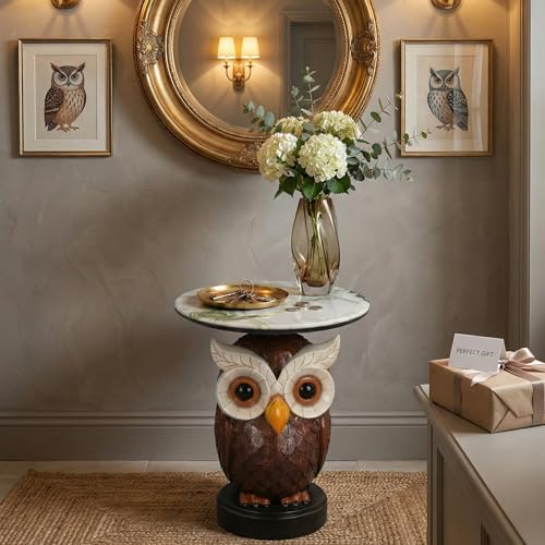 OWL Statue End Table - Image 6