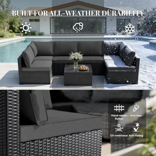 WWR Patio Furniture Set 10 Piece - Image 6