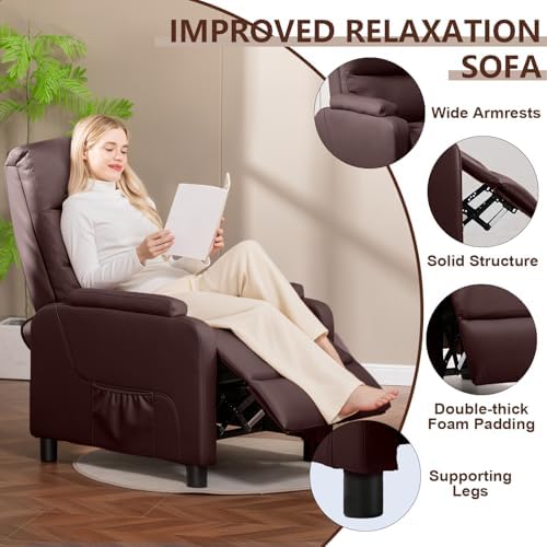 COMHOMA Recliner Chair Recliner Sofa - Image 5