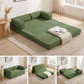 Convertible Sofa Bed Queen, 5-in-1 Boneless Couch by NLDDTrailblazersTreasures