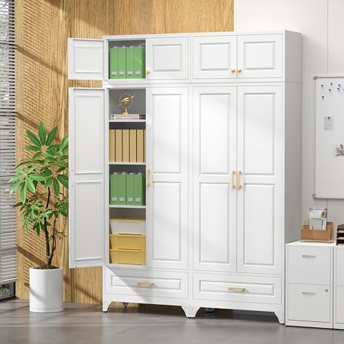 SteeLoong 90" Metal Storage Cabinet - Image 6