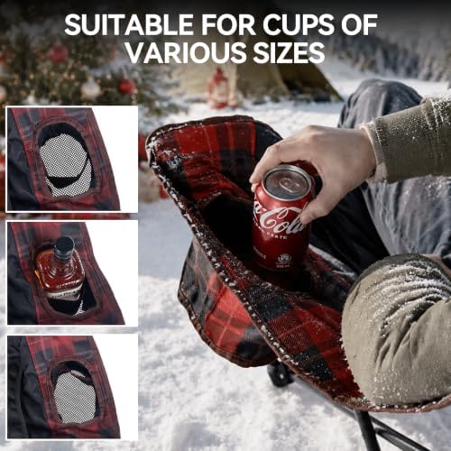 Huskfirm Padded Double Camping Chair, Camping Couch - Image 5