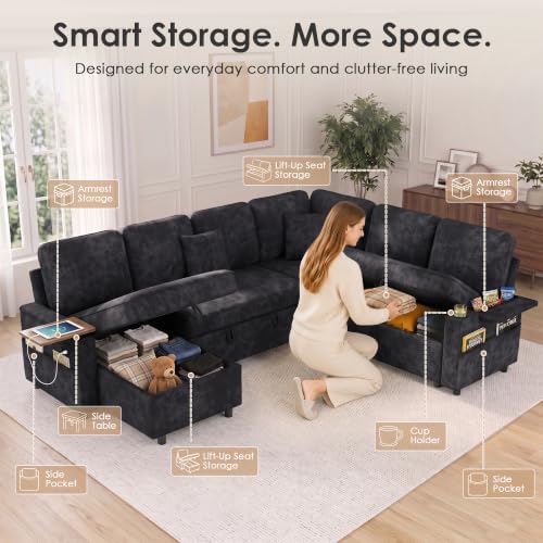 Dreamzie 108'' Modular Sectional Sofa - Image 5