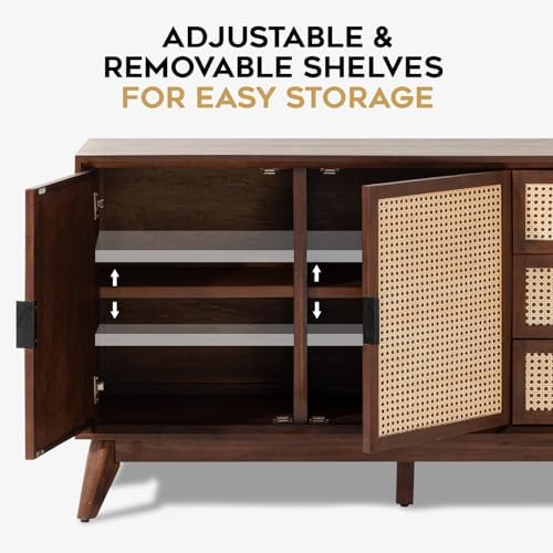 Bme Rattan Pre-Assembled Buffet Sideboard - Image 3