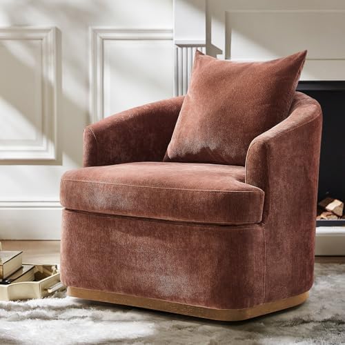 HULALA HOME Modern Swivel Accent Chair by HULALAHOME