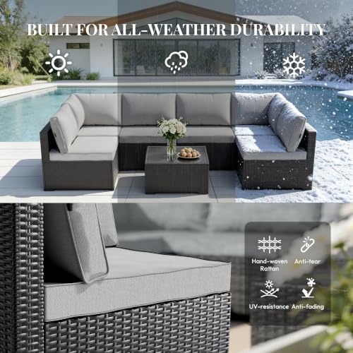 WWR Patio Furniture Set 10 Piece - Image 6