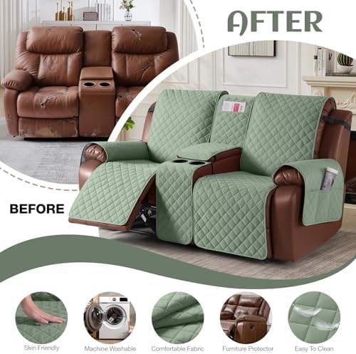 KinCam 100% Waterproof Loveseat Recliner Cover - Image 5