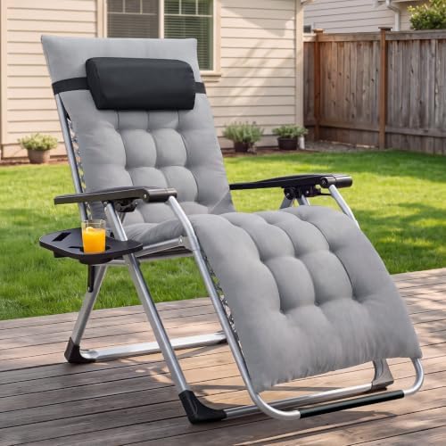 NEWBULIG Zero Gravity Chair, Folding Patio Recliner - Image 2