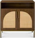 Best Choice Products Rattan Sideboard Buffet Cabinet, Entryway Table, Accent by BestChoiceProducts