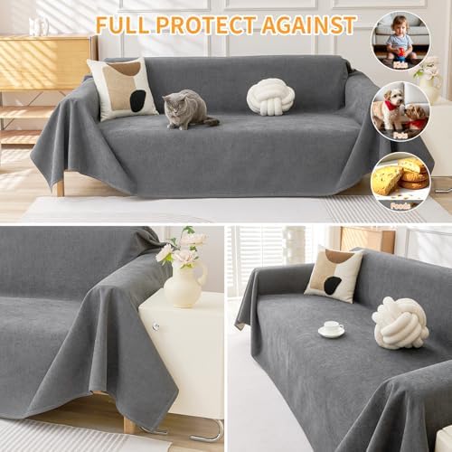 Deep Dream Cat-Scratch Resistant Couch Cover, Waterproof Sofa Cover - Image 5