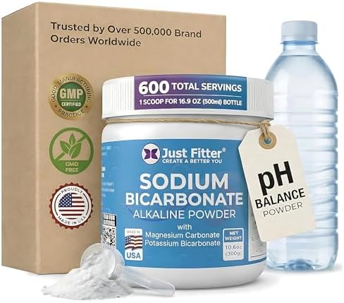 Sodium Bicarbonate Powder Supports pH Balance by JustFitter