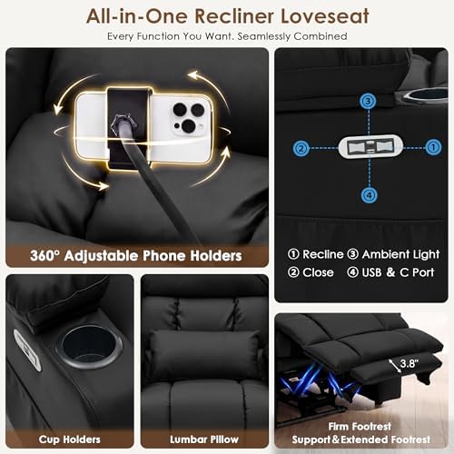 Redlife 3-Seater Power Recliner Sofa - Image 5