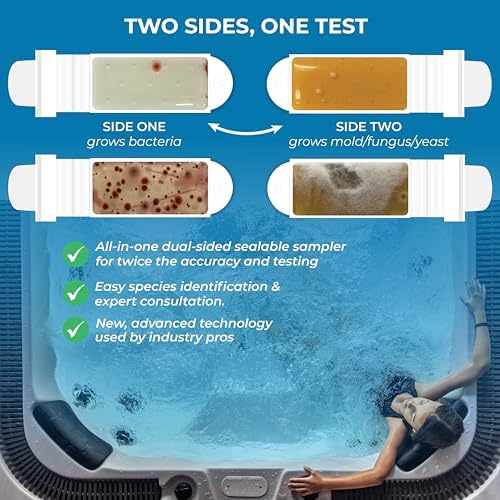 Hot Tub & Pool Water Test for Bacteria & Mold by Detekt - Image 5