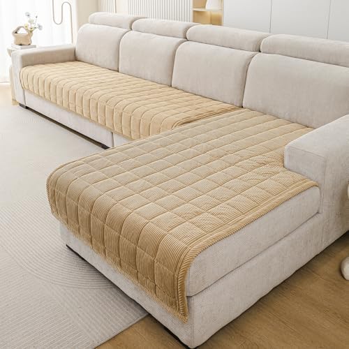 Couch Covers for Sectional Sofa, L Shaped Modular Couch Cover - Image 3