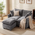 L-Shape Loveseat Sofa Couch by MUDANT