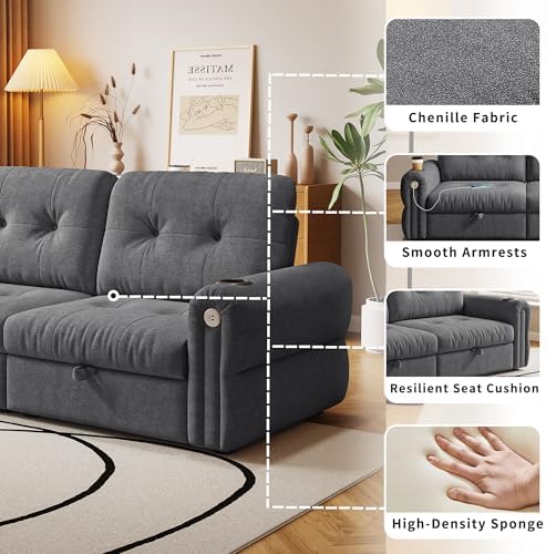 Queen Sleeper Sofa Bed - Image 5