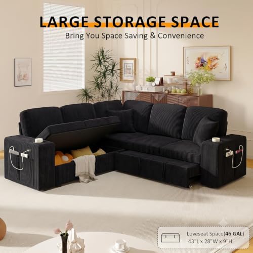 Modular Sectional Sleeper Sofa - Image 5