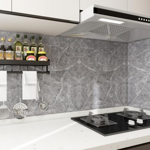 Glossy Marble Contact Paper for Countertop Granite Peel and Stick Self Adhesive - Image 5