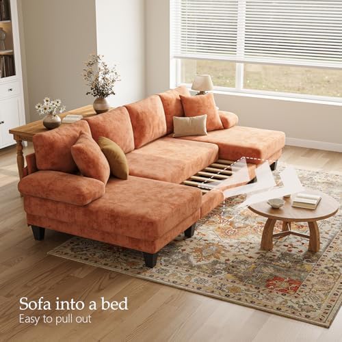 Txtin's Sleeper Sofa with Pull Out Couch Bed | 112 Inch Couches - Image 4