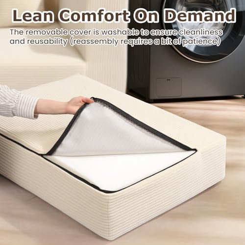 cidludto Convertible Sofa Bed, 3 in 1 Loveseat Folding Couch Bed Foldable - Image 6