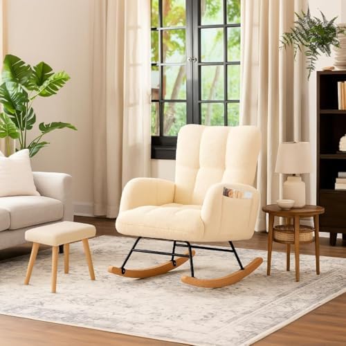 COMHOMA Nursery Rocking Chair - Image 5