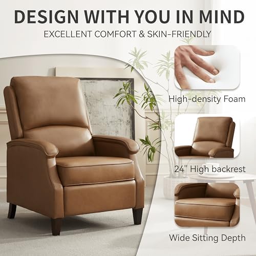 VKNOW Faux Leather Recliner Chair - Image 4