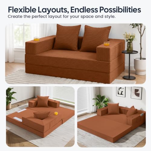 COMAX Boneless Futon Sofa Bed - Image 4