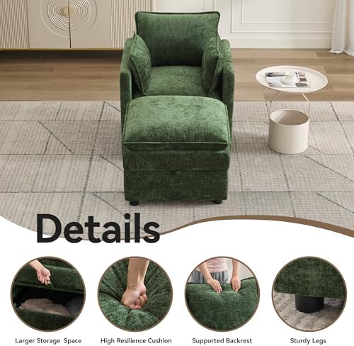 30" Cloud Modular Single Sofa Chair - Image 5