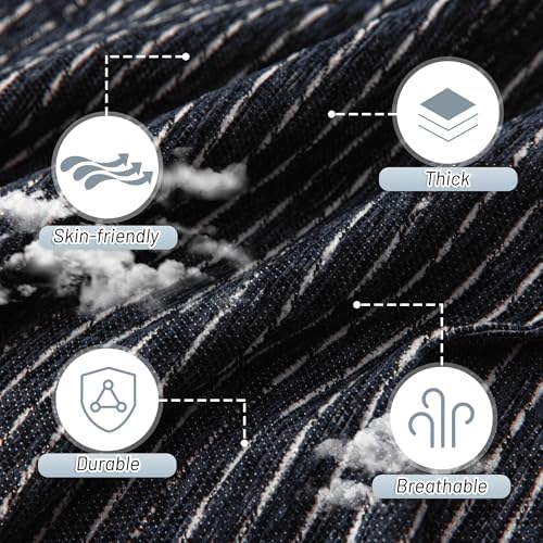 MYSKY HOME Couch Covers for 2 Cushion Couch Sectional Sofa, L Shape Sofa - Image 4