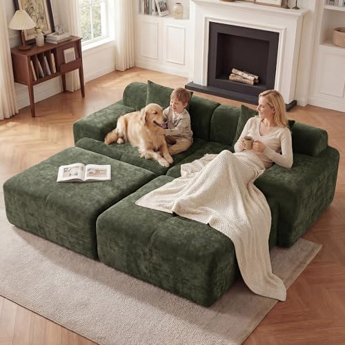 84" Modular Loveseat Couch by Mifnas