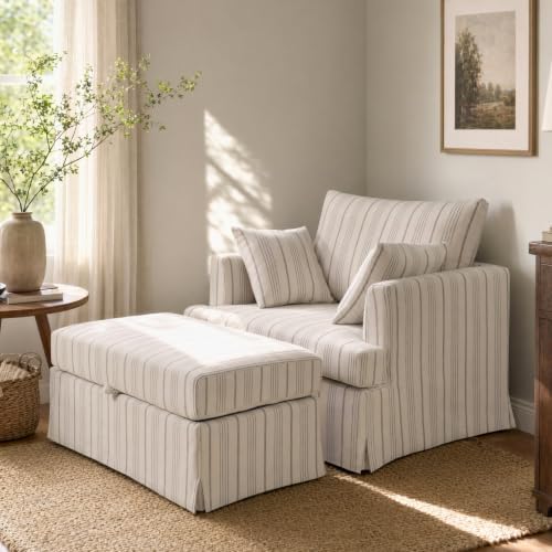 Coastal Oversized Accent Chair - Image 7