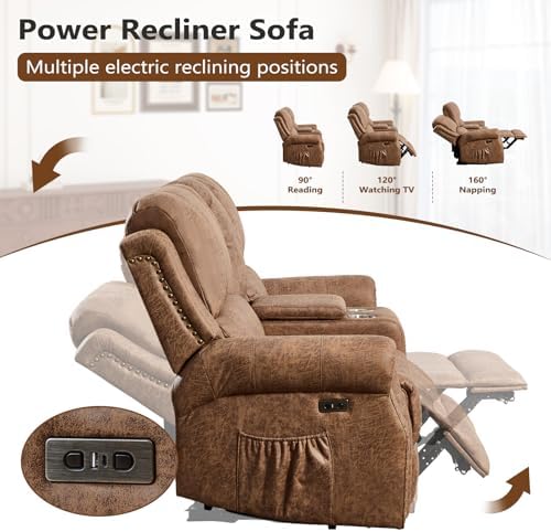 HAOMARKETS 3-Piece Power Reclining Sofa Set - Image 6