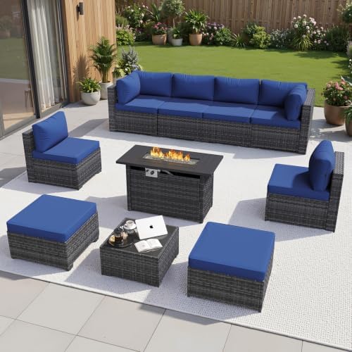 Aoxun 10 Piece Outdoor Patio Furniture Set by Aoxun