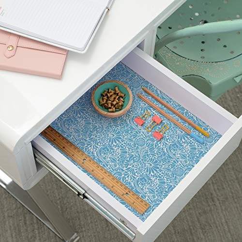 Con-Tact Brand Creative Covering, Self-Adhesive Shelf Liner, Batik Blue - Image 3