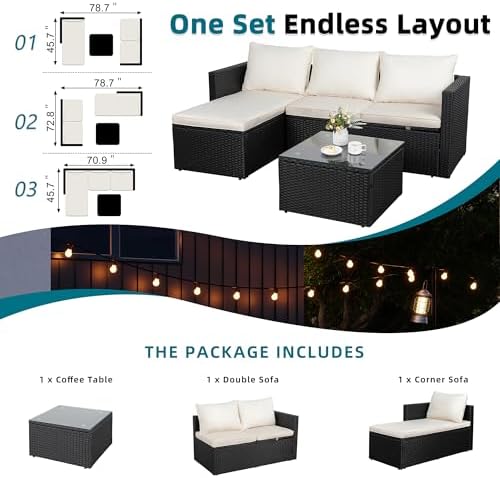 SUNLEI Patio Furniture Set - Image 4