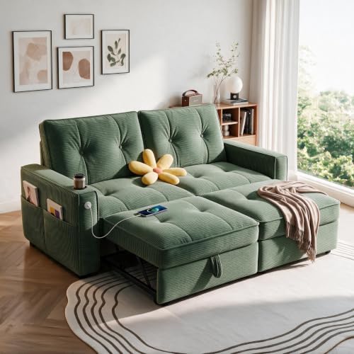 NicBex 73"Convertible sofa Bed, Pull out Couch by NicBex