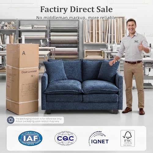2-Seater Cloud-Like Loveseat Sofa - Image 6