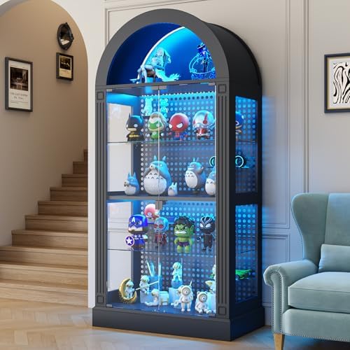 kepptory 71" Arched Display Cabinet - Image 3