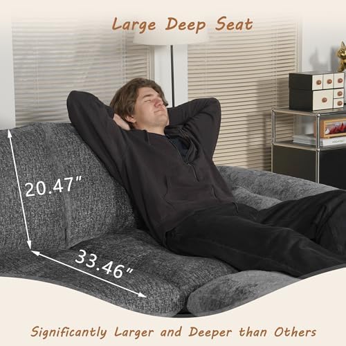 EASE MOOSE Boneless Sectional Couches, Oversized Sofa Bed - Image 3