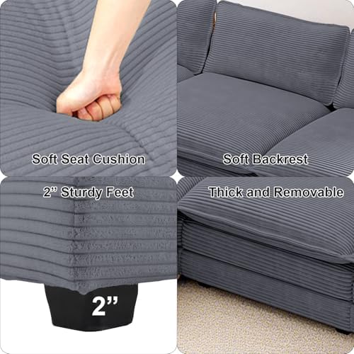 Convertible Sectional Couch - Image 4