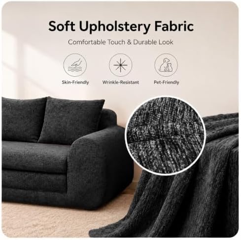 Fold Out Chair Bed, Folding Sofa Bed, 2 in 1 Convertible Sleeper Chair Bed - Image 4