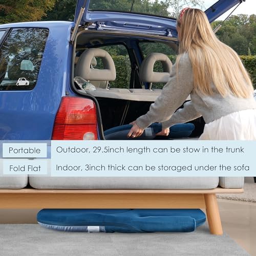 Nnewvante Floor Chair with Armrest, 42 Position Adjustable Back Support - Image 5