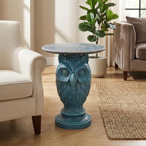 OWL Statue End Table by Gurdenidea