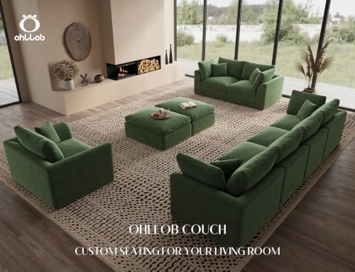 ohllob 48.6" Single Sofa, Small Boneless Couches - Image 7