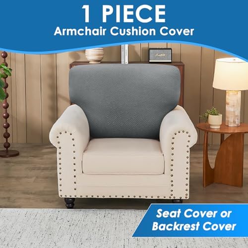 XINEAGE 1 Piece Stretch Couch Cushion Covers Individual Sofa Slipcovers - Image 4