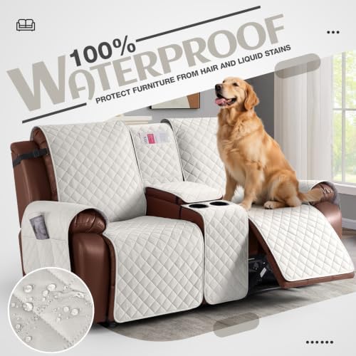KinCam 100% Waterproof Loveseat Recliner Cover - Image 3