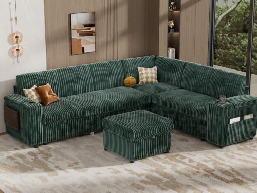 Vipbear 111" Modular Sectional Sleeper Sofa - Image 2