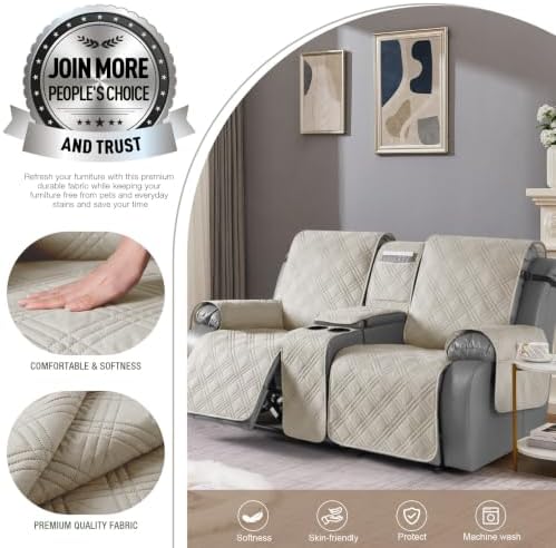 TAOCOCO Waterproof Loveseat Recliner Cover - Image 4